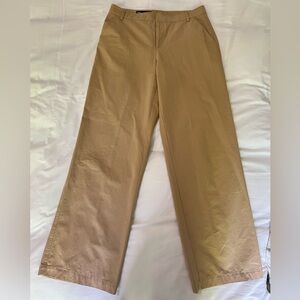 Zara Straight Leg Trouser. 100% Cotton. Size Medium. Very Good Condition.